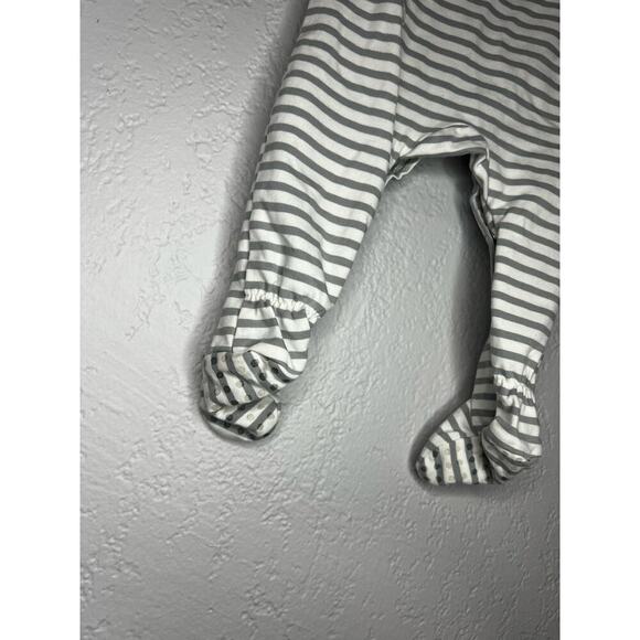 Quincy Mae Striped Footie - Picture 5 of 5